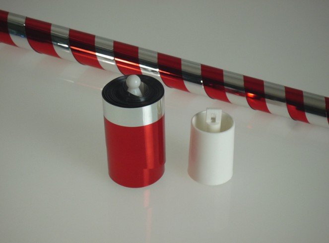 亮色红银斑马塑胶缩棒--中国魔术道具批发网
